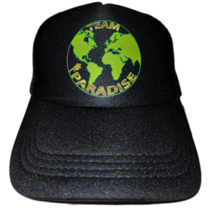 Team Paradise Black on Black Snapback
